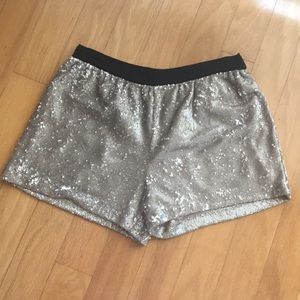ZARA Sequin Shorts